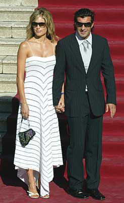 figo et sa femme.........